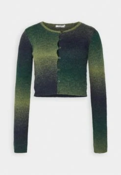 NA-KD BELEN HOSTALET BUTTON DETAIL - Strickjacke - Multi-coloured