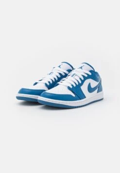 AIR JORDAN 1 - Sneaker Low - White/dark Marina Blue -Friboo Verkauf Geschaft e26790cb6acc4884ae3fd069e5addad9