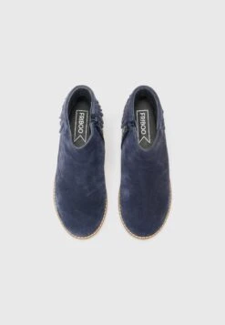 Friboo LEATHER - Keilstiefelette - Navy -Friboo Verkauf Geschaft e2c103c903e048b8ac7bdaf62ca3b6bd