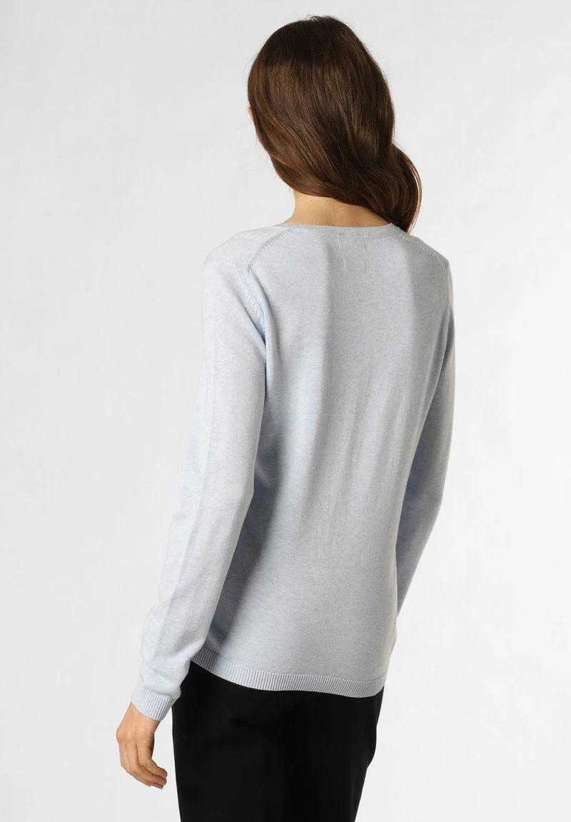 Strickpullover - Hellblau 2 Strickpullover - Hellblau – Bild 2