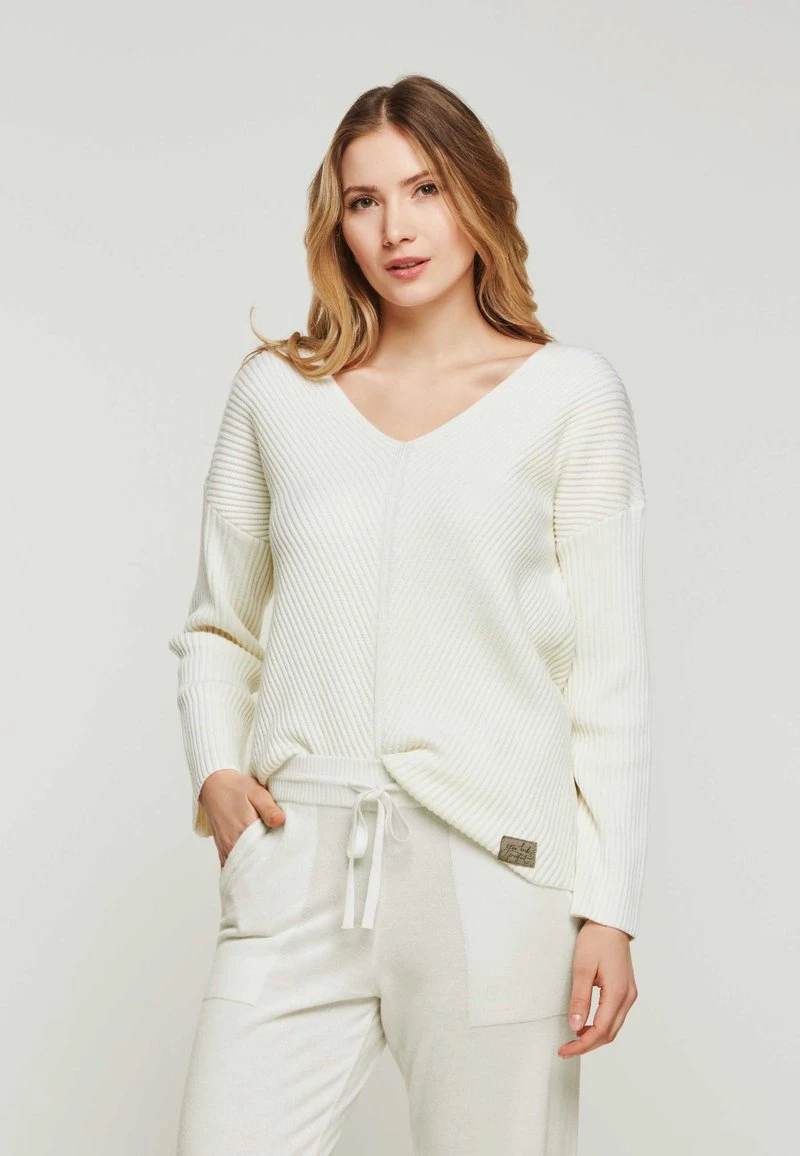 Strickpullover - Offwhite 5 Strickpullover - Offwhite – Bild 5