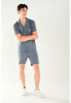 Nachtwäsche Set - Dark Grey -Friboo Verkauf Geschaft e40cd59aafe841e7a33db5c394f902c8