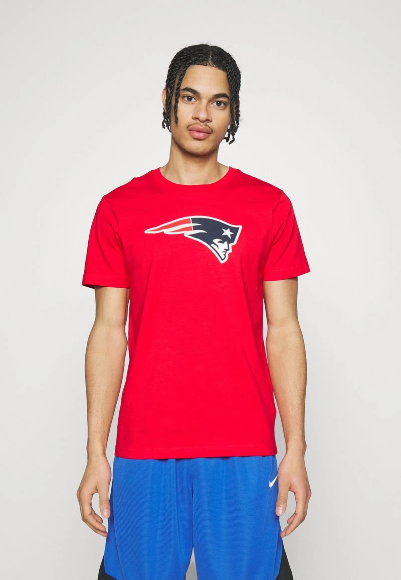 Fanatics NFL NEW ENGLAND PATRIOTS CREW TEE - Vereinsmannschaften - Athletic Red 1 Fanatics NFL NEW ENGLAND PATRIOTS CREW TEE - Vereinsmannschaften - Athletic Red