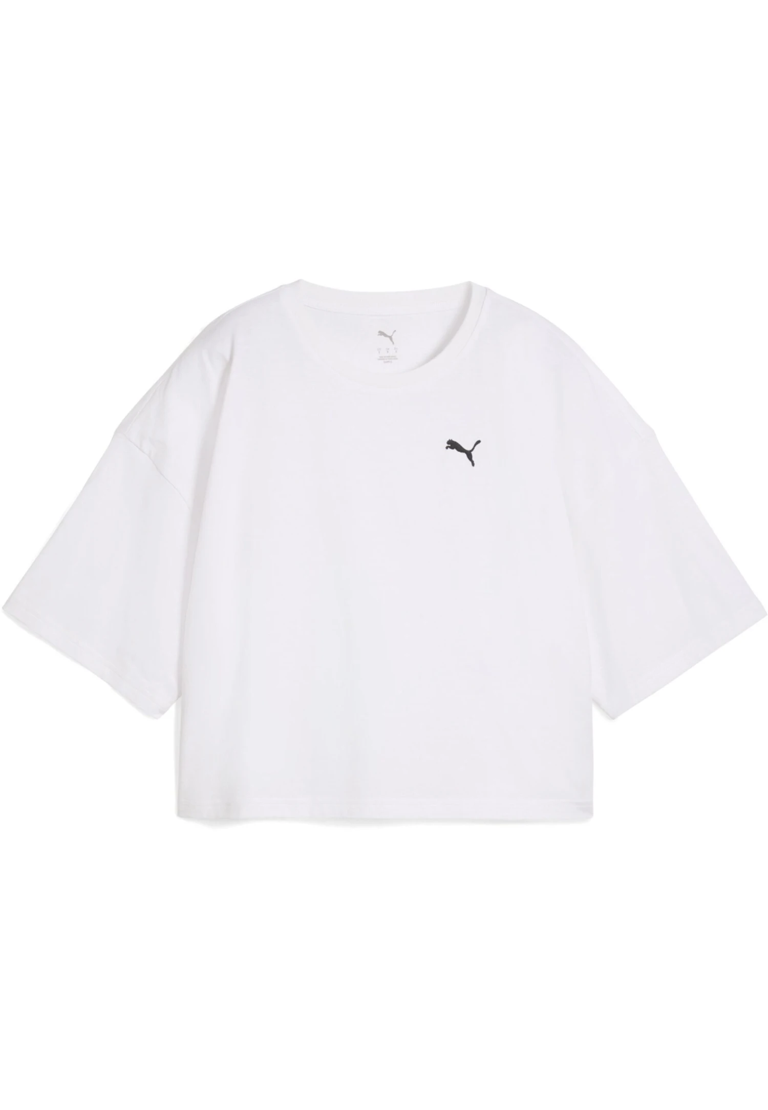 Puma WARDROBE ESS KURZES - Basic T-shirt - White 5 Puma WARDROBE ESS KURZES - Basic T-shirt - White – Bild 5