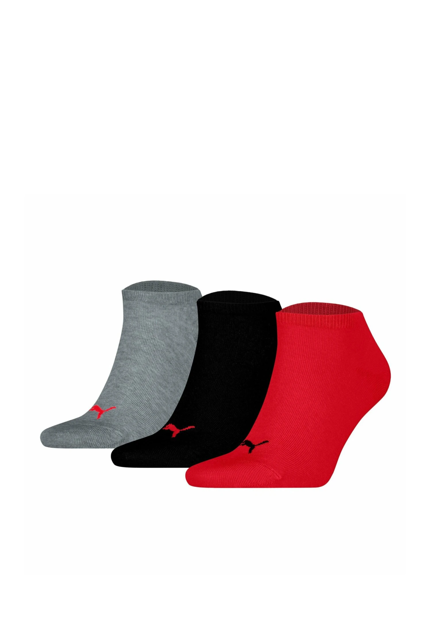 Puma 3 PACK - Socks - Rosa Weiß Grau 8 Puma 3 PACK - Socks - Rosa Weiß Grau – Bild 8
