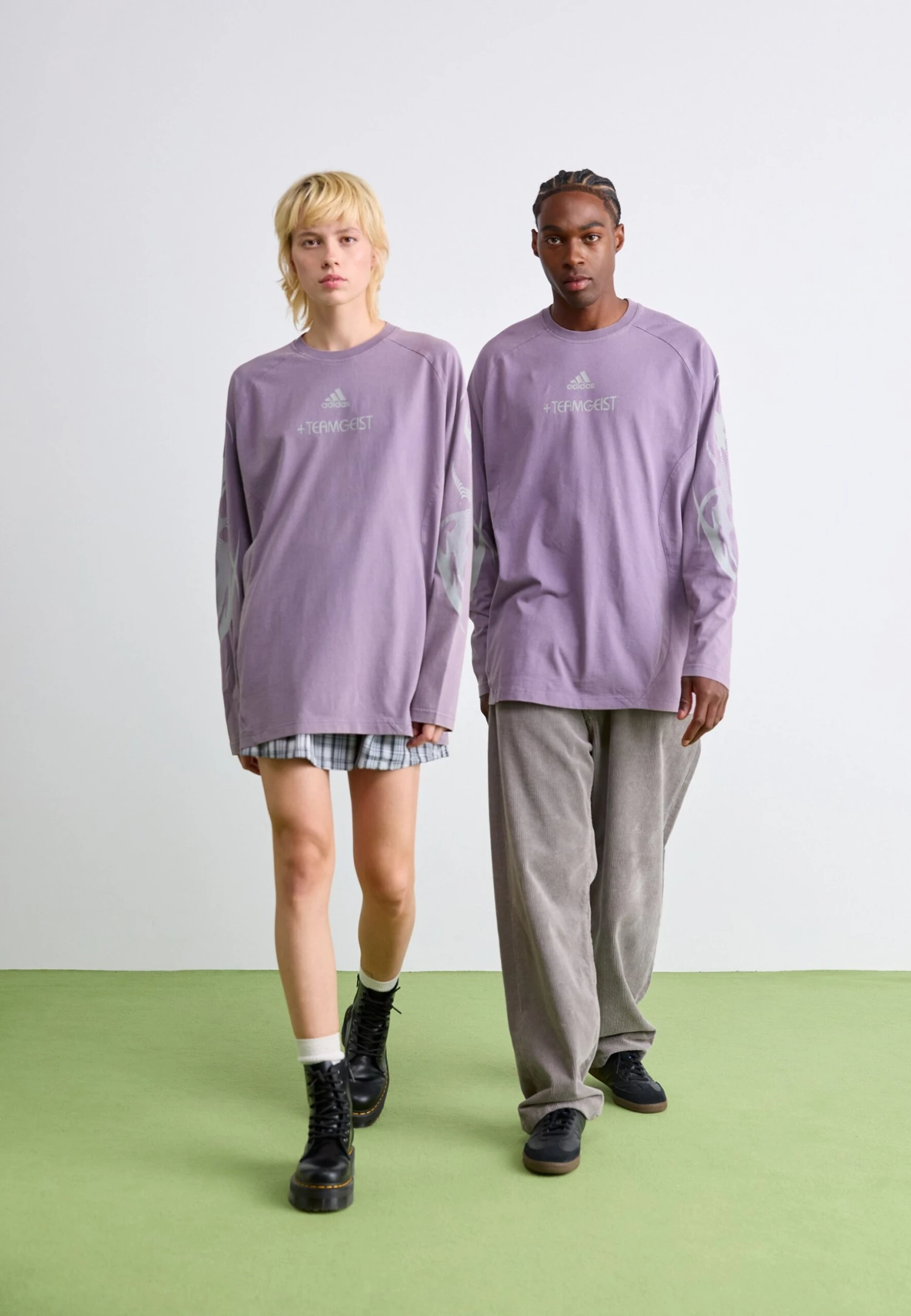 Adidas Originals ADILENIUM UNISEX - Long Sleeved Top - Shadow Violet 2 Adidas Originals ADILENIUM UNISEX - Long Sleeved Top - Shadow Violet – Bild 2