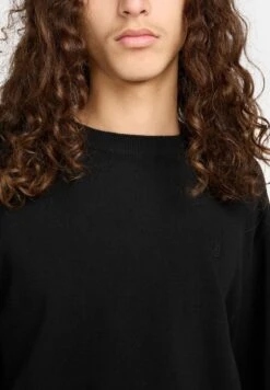 Element CORNELL CLASSIC - MIT RUNDHALSAUSSCHNITT - Sweatshirt - Black -Friboo Verkauf Geschaft e72e8105a6bd4051a7bdc92808e84852