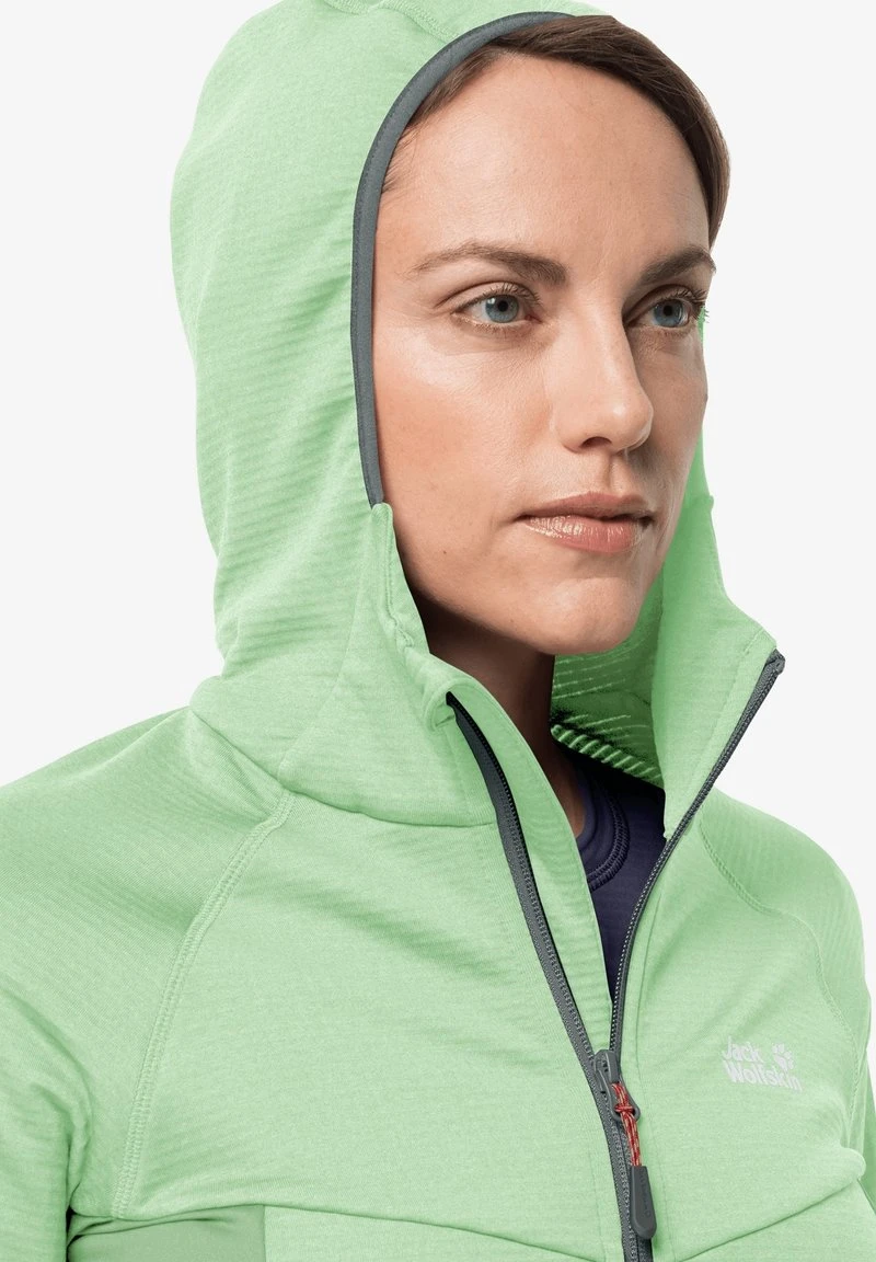 Jack Wolfskin Fleecejacke - Milky Green 4 Jack Wolfskin Fleecejacke - Milky Green – Bild 4