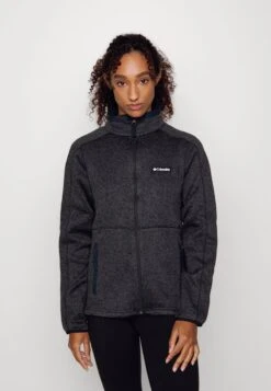 Columbia WEATHER™ FULL ZIP - Fleecejacke - Black Heather