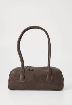 Gina Tricot SHOULDER BAG - Handbag - Washed Brown