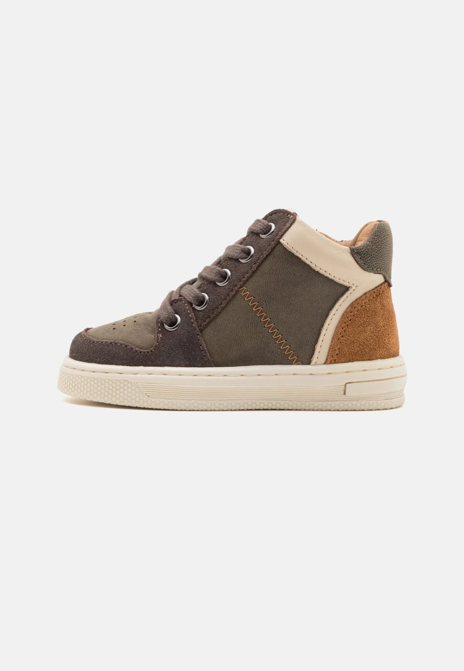 Friboo LEATHER - Sneaker High - Khaki 1 Friboo LEATHER - Sneaker High - Khaki