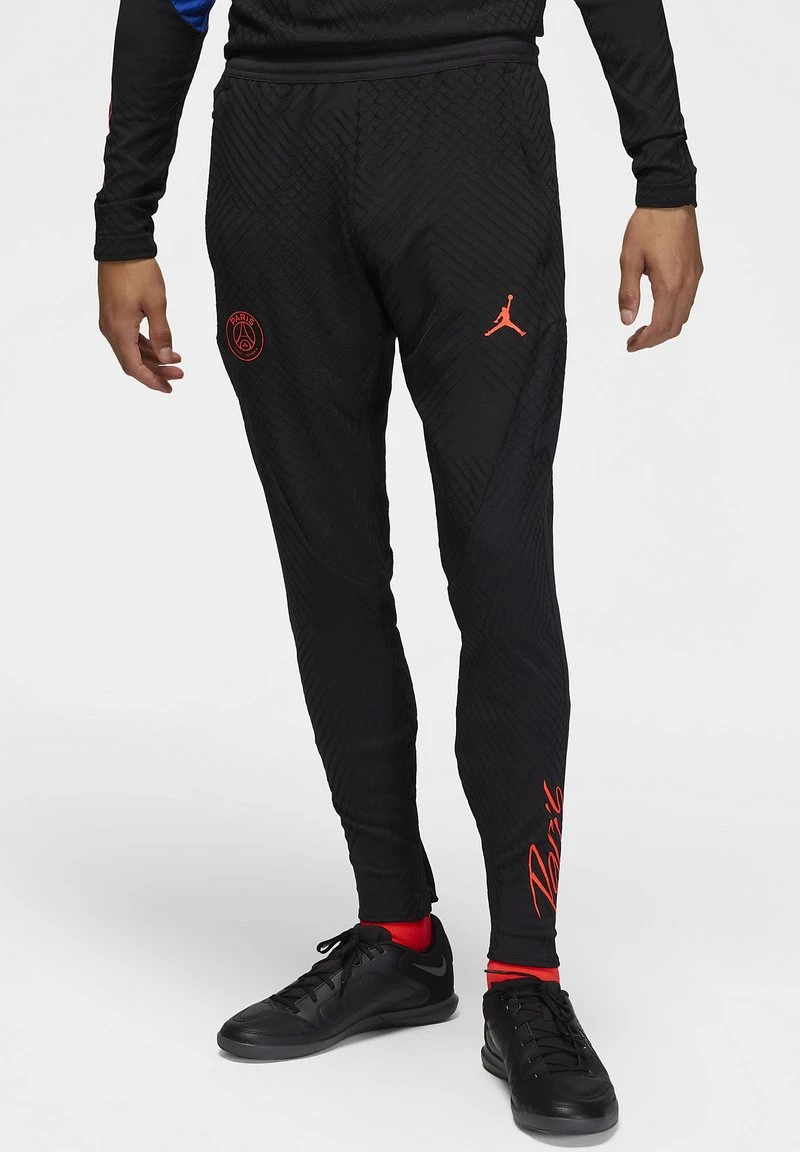 Nike Performance PARIS GERMAIN STRIKE AWAY - Stoffhose - Black/bright Crimson 1 Nike Performance PARIS GERMAIN STRIKE AWAY - Stoffhose - Black/bright Crimson
