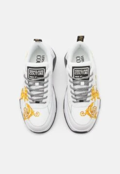Versace Jeans Couture Sneaker Low - White/gold -Friboo Verkauf Geschaft ee277e9722134c72b23e5c21a2f4c8b9