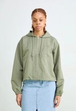 Obey Clothing LULA HOOD JACKET - Summer Jacket - Sage
