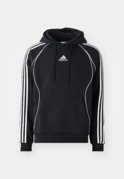 Adidas Originals TEAMGEIST - Sweatshirt - Black/lucid Pink -Friboo Verkauf Geschaft f030053a0d294324b7ac553f9781513c