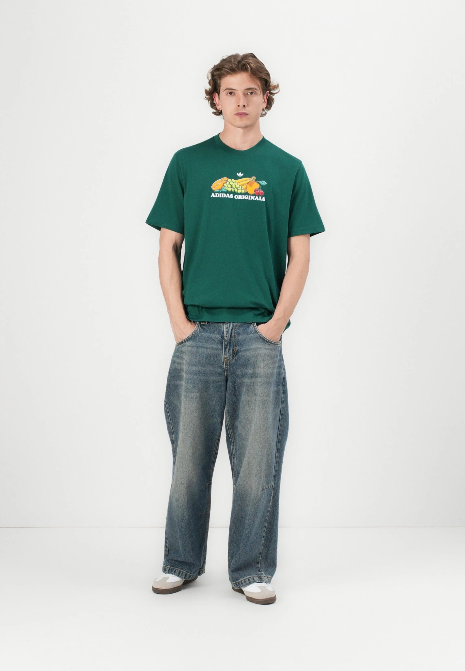 Adidas Originals FRUIT SALAD UNISEX - Print T-shirt - Collegiate Green 4 Adidas Originals FRUIT SALAD UNISEX - Print T-shirt - Collegiate Green – Bild 4