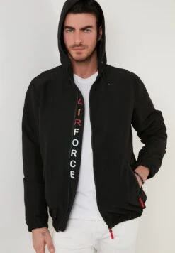 REGULAR FIT - Übergangsjacke - Black -Friboo Verkauf Geschaft f1f1c29f4f1c496c9414452133cea49c