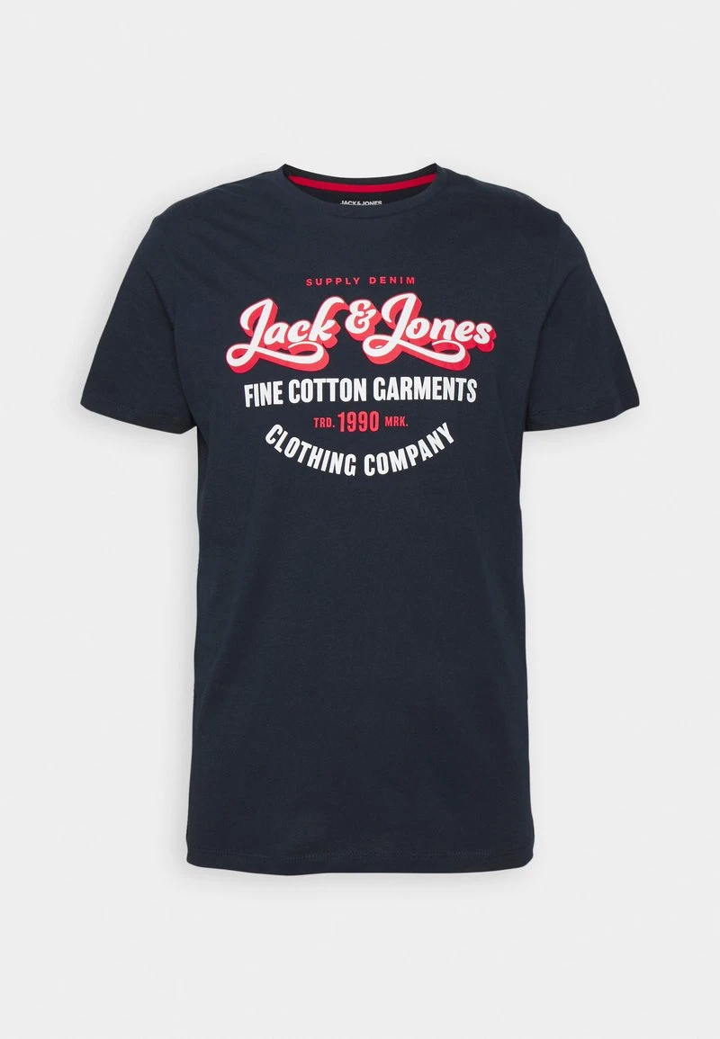 Jack & Jones JJANDY TEE CREW NECK - T-Shirt Print - Flint Stone 6 Jack & Jones JJANDY TEE CREW NECK - T-Shirt Print - Flint Stone – Bild 6