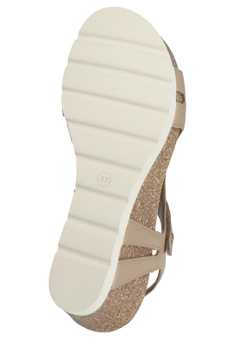 Panama Jack VAREL - Keilsandalette - Taupe 5 Panama Jack VAREL - Keilsandalette - Taupe – Bild 5