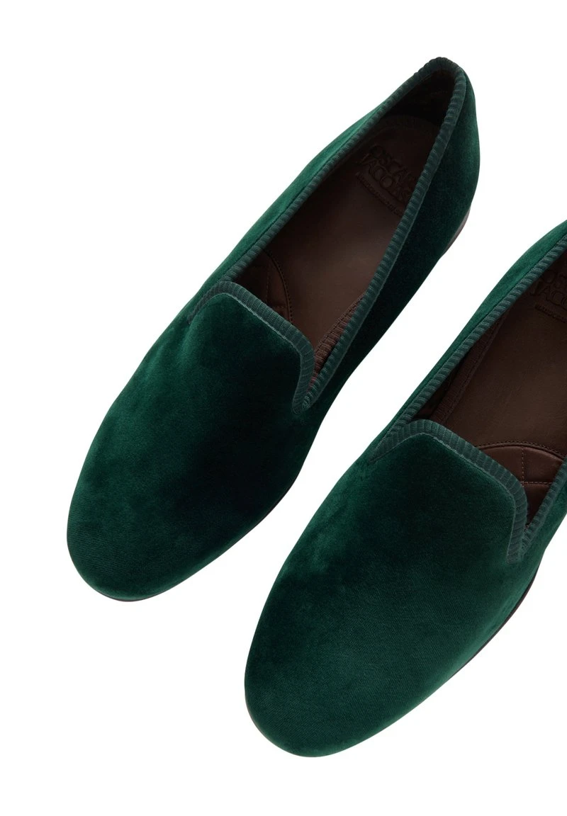 Oscar Jacobson TUXEDO - Slipper - Mystic Green 4 Oscar Jacobson TUXEDO - Slipper - Mystic Green – Bild 4