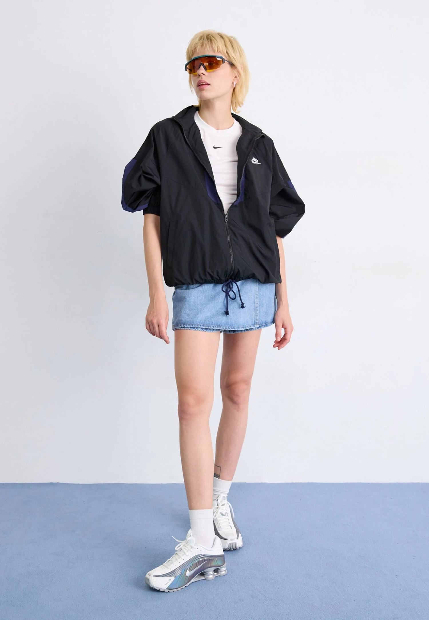 Nike Sportswear Windbreaker - Black/midnight Navy/sail 2 Nike Sportswear Windbreaker - Black/midnight Navy/sail – Bild 2