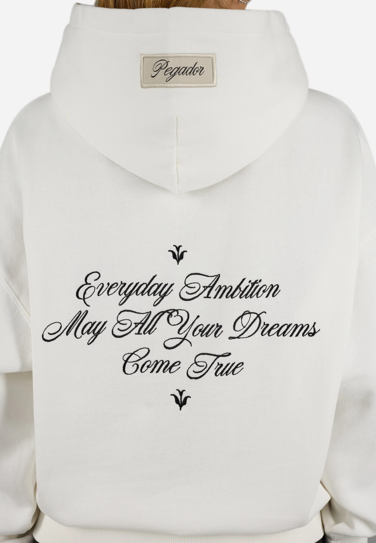 Pegador LIDA OVERSIZED HOODIE - Sweatshirt - Washed Warm White 4 Pegador LIDA OVERSIZED HOODIE - Sweatshirt - Washed Warm White – Bild 4