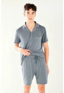 Nachtwäsche Set - Dark Grey -Friboo Verkauf Geschaft f7734d31050d463e803f125e74c41cf3