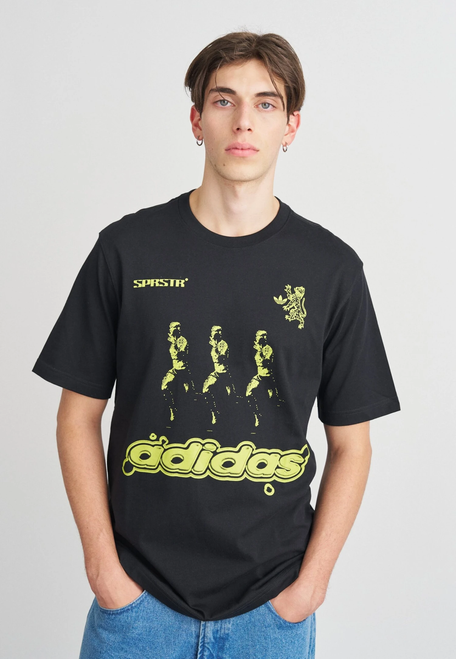 Adidas Originals GRAPHIC REG - T-Shirt Print - Black 1 Adidas Originals GRAPHIC REG - T-Shirt Print - Black