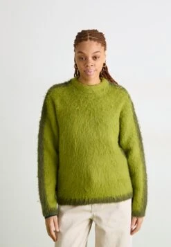 Obey Clothing AURA CREW - Jumper - Lime