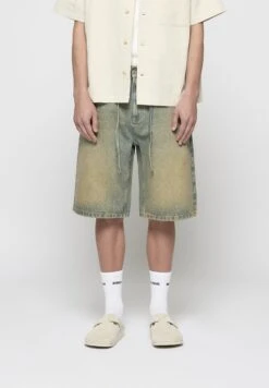 BAGGY UNISEX - Denim Shorts - Used Blue