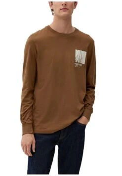 S.Oliver LANGARMSHIRT - Langarmshirt - Karamell -Friboo Verkauf Geschaft f900b0ae71c54610a0b2c2ba328bba64