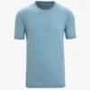 Icebreaker 100% MERINO TECH LITE II SS - T-Shirt Basic - Astral Blue