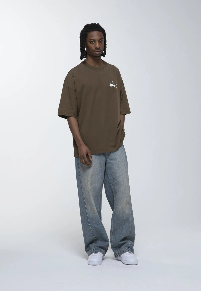 STAR UNISEX - T-Shirt Print - Brown 2 STAR UNISEX - T-Shirt Print - Brown – Bild 2