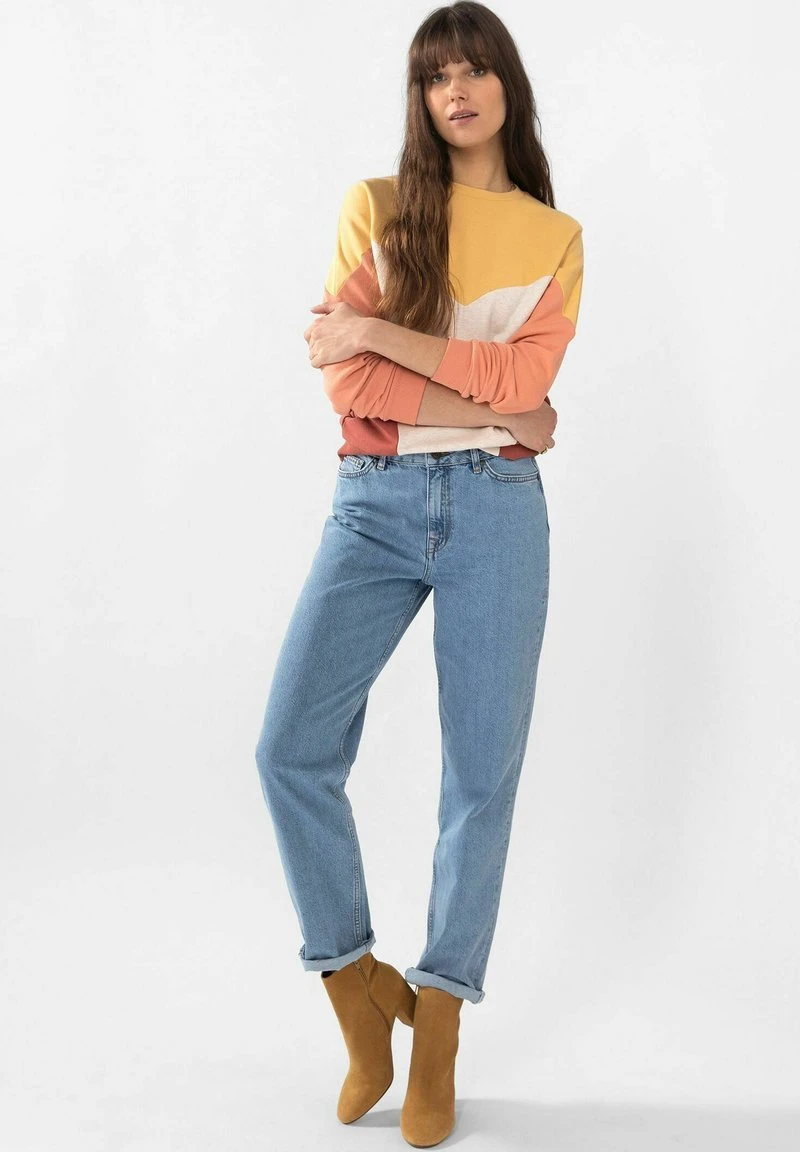 MIT COLORBLOCKING-DESIGN - Sweatshirt - Mehrfarbig 2 MIT COLORBLOCKING-DESIGN - Sweatshirt - Mehrfarbig – Bild 2