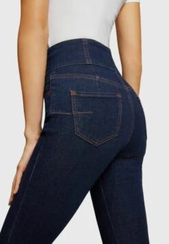 ESPRIT STRETCH HIGH RISE - Jeans Skinny Fit - Blue Dark Washed -Friboo Verkauf Geschaft fb45a5f9826c48b98f16562ae61243ed