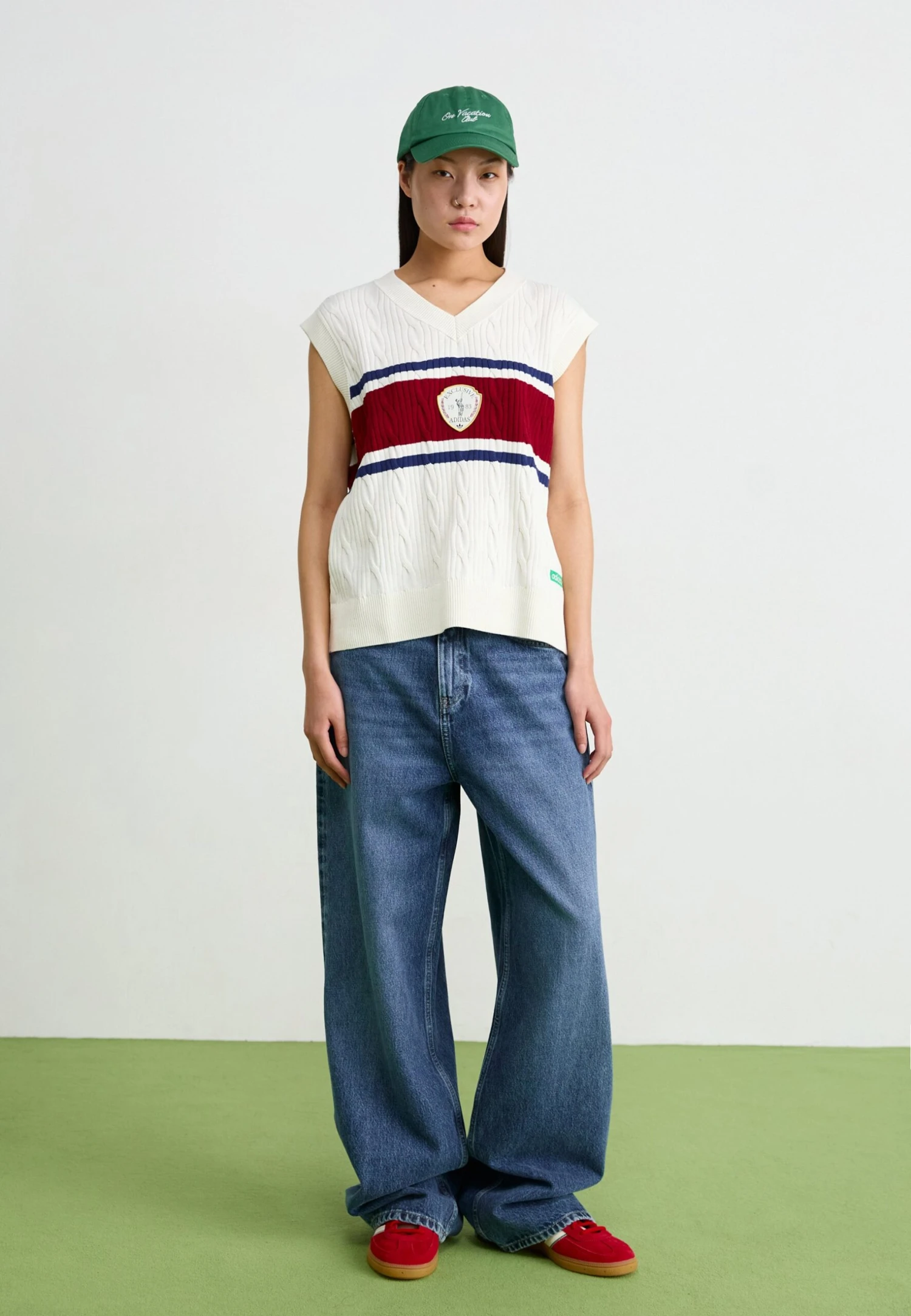 Adidas Originals VEST - Jumper - Off White 2 Adidas Originals VEST - Jumper - Off White – Bild 2