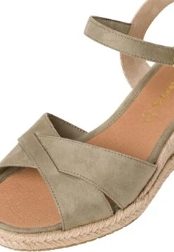 Tamaris Keilsandalette - Pistacchio -Friboo Verkauf Geschaft fea4f64dbd8d4f1f8a83a14f9d5a2803