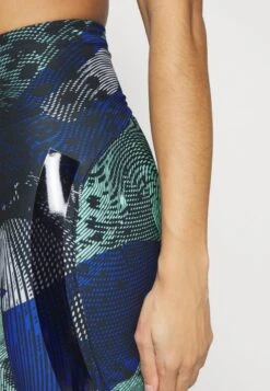 ADIDAS PERFORMANCE ADIZERO - Tights - Black/lucid Blue -Friboo Verkauf Geschaft ff04461faa1040ddb814a3a577cfeb20